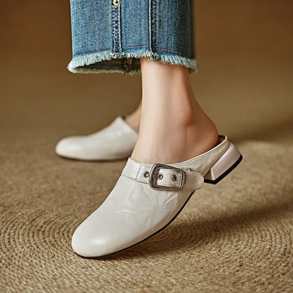 Handcrafted Luxury Leather Women's Shoes with Exquisite Quality(Edlnx502)