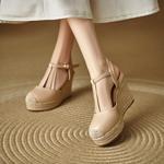 Handcrafted Luxury Leather Women's Shoes - Elegance in Every Stitch(EdlnxCC-1)