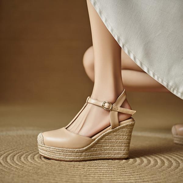 Handcrafted Luxury Leather Women's Shoes - Elegance in Every Stitch(EdlnxCC-1)