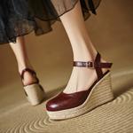Handcrafted Leather Women's Shoes: Elegance in Every Stitch(EdlnxCC-2)