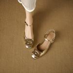 Exquisite Handmade Leather Women's Shoes: Crafted Luxury and Elegance(EdlnxD-9380)