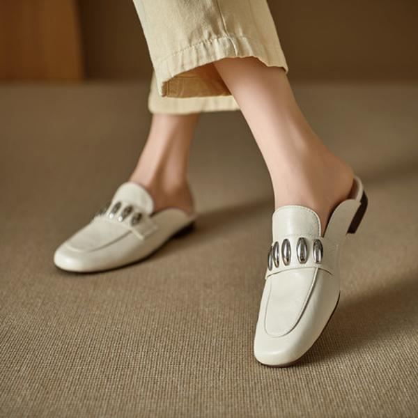 Exquisite Handcrafted Leather Women's Footwear: Luxury & Elegance(Edlnx45810)