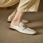 Luxurious Handmade Leather Women's Shoes: Elegance Redefined(Edlnx45811)