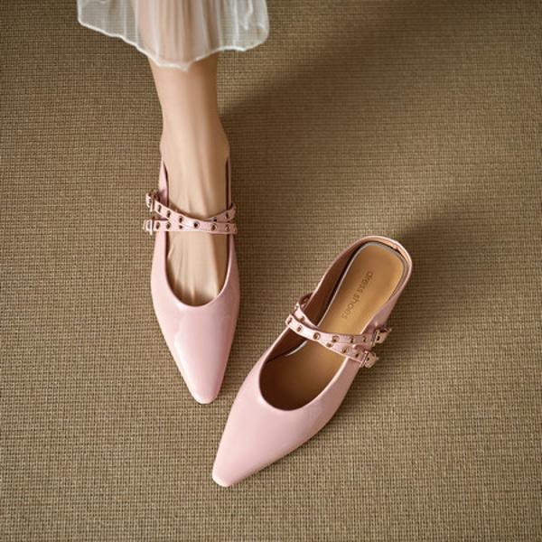 Handcrafted Leather Women's Shoes: A Touch of Luxury & Elegance(Edlnx985)