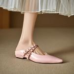 Handcrafted Leather Women's Shoes: A Touch of Luxury & Elegance(Edlnx985)