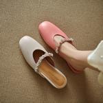 Luxurious Handmade Leather Women’s Shoes: Exquisite Craftsmanship and Elegance(Edlnx695)