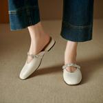 Luxurious Handmade Leather Women’s Shoes: Exquisite Craftsmanship and Elegance(Edlnx695)