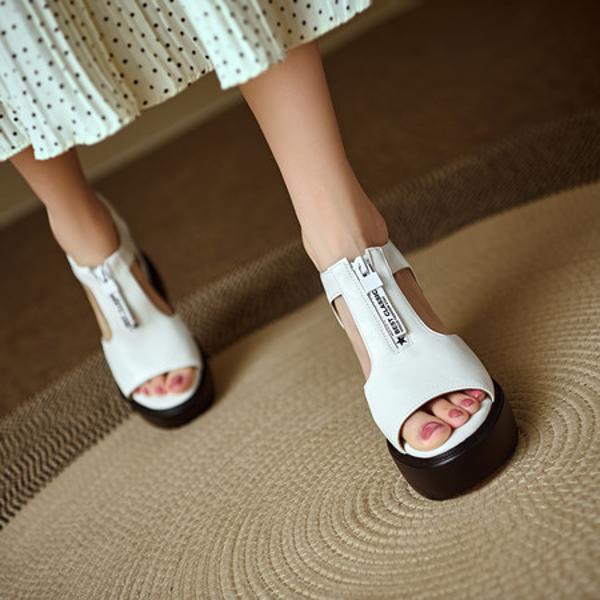 Exquisite Handmade Leather Women's Shoes: Luxury Elegance(Edlnx26359)