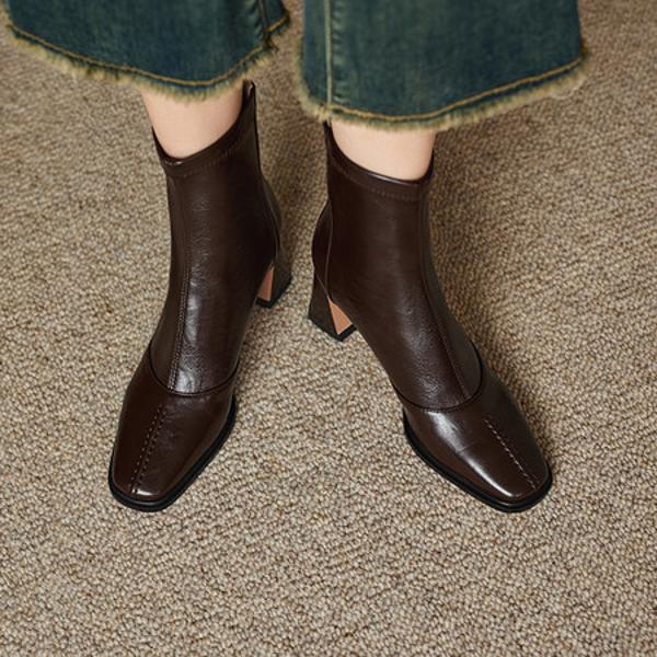 Handcrafted Luxury Leather Women's Shoes: Elegance Redefined(Edlnxk34-1)