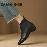 Luxurious Handcrafted Leather Women's Shoes: Elegance in Every Stitch(Edlnx099-1)