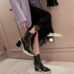 Exquisite Handcrafted Leather Women's Shoes: Luxury, Quality, and Elegance(EdmdD5843)