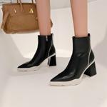 Handcrafted Leather Women's Shoes: Elegant Luxury(EdmdD5862)