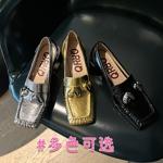 Elegant Handcrafted Leather Women's Shoes of Luxury(EdmdA5895)