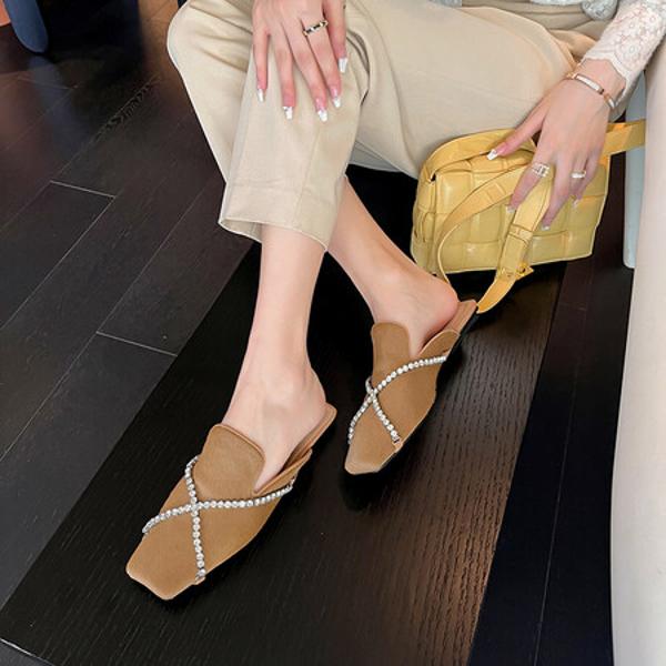 Exquisite Handcrafted Leather Women's Shoes - Elegant Luxury Craftsmanship(EdmdA5947)