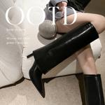 Elegant Handcrafted Leather Women's Shoes – Luxury Craftsmanship(EdmdA6015)