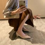 Handcrafted Luxury Leather Women's Shoes - Elegant Quality(EdmdA6218)