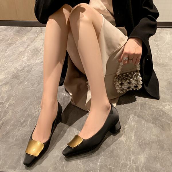 Luxury Handcrafted Genuine Leather Women's Shoes: Elegance in Every Stitch(EdmdA6228)