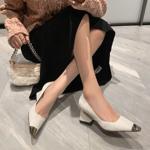 Elegant Handcrafted Genuine Leather Women's Shoes - Luxury and Quality Redefined(EdmdA6259)