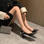 Elegant Handcrafted Genuine Leather Women's Shoes - Luxury and Quality Redefined(EdmdA6259)