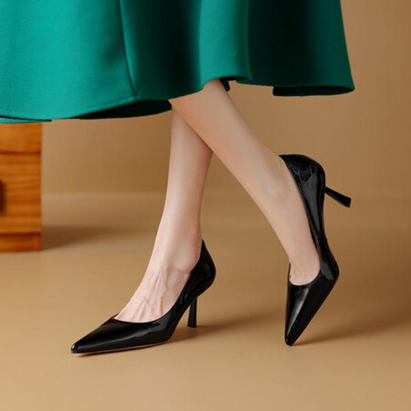 Exquisite Handmade Leather Women's Shoes: Luxury Craftsmanship for Elegance(EdmdA6263)