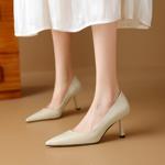 Exquisite Handmade Leather Women's Shoes: Luxury Craftsmanship for Elegance(EdmdA6263)