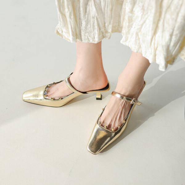 Handcrafted Luxury Leather Women's Shoes: Elegance in Every Stitch(EdmdA6267)