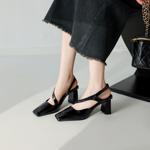 Handcrafted Leather Women's Shoes: Elegance in Every Stitch(EdmdA6268)