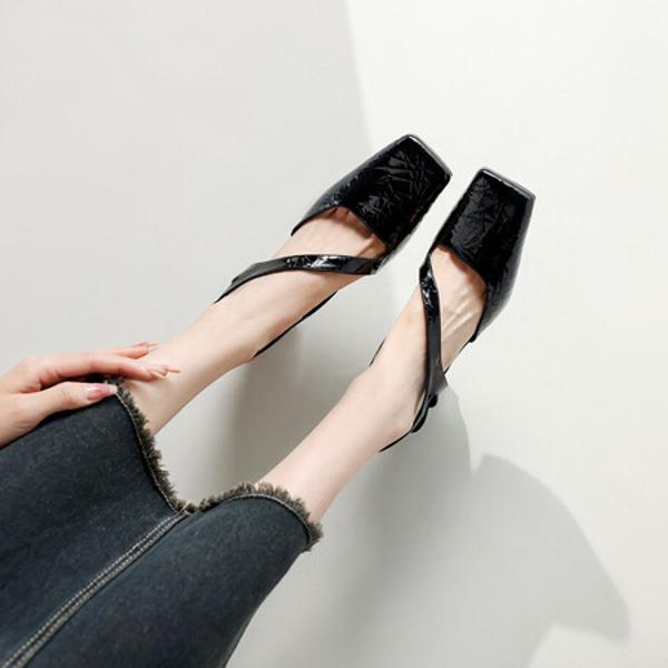 Handcrafted Leather Women's Shoes: Elegance in Every Stitch(EdmdA6268)