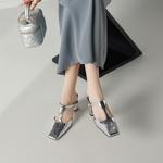 Handcrafted Premium Leather Women's Shoes for Elegant Sophistication(EdmdA6270)