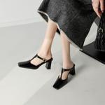 Handcrafted Premium Leather Women's Shoes for Elegant Sophistication(EdmdA6270)