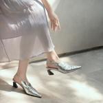 Handcrafted Genuine Leather Women's Shoes - Elegant Craftsmanship for Luxury Style(EdmdA6271)