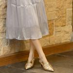 Handcrafted Genuine Leather Women's Shoes - Elegant Craftsmanship for Luxury Style(EdmdA6271)