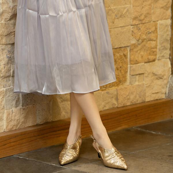 Handcrafted Genuine Leather Women's Shoes - Elegant Craftsmanship for Luxury Style(EdmdA6271)