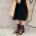 Crafted Elegance: Luxurious Handmade Leather Women's Shoes(EdmdA6299)