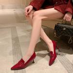 Exquisite Handcrafted Leather Women's Shoes: Luxurious Elegance Redefined(EdmdA6320)