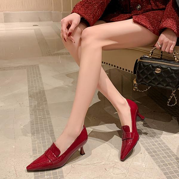 Exquisite Handcrafted Leather Women's Shoes: Luxurious Elegance Redefined(EdmdA6320)