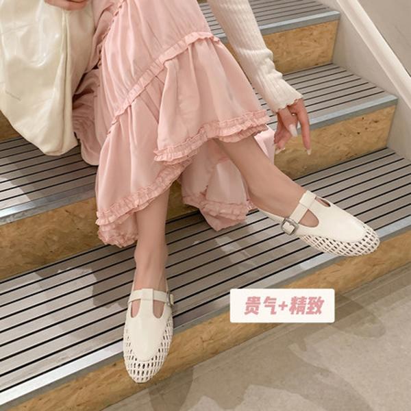 Elegant Handcrafted Leather Ladies' Shoes with Luxurious Quality and Artisan Craftsmanship(EdmdA6357)