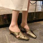 Handcrafted Genuine Leather Women's Shoes: Luxury and Elegance(EdmdA6366)