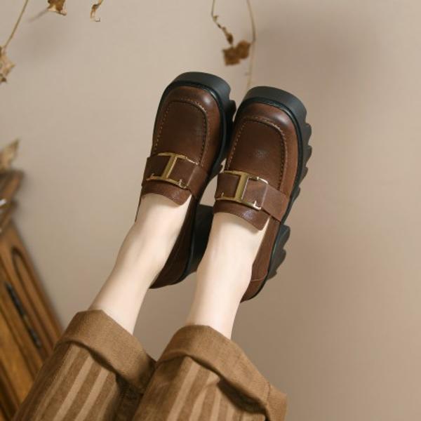 Handcrafted Genuine Leather Women's Shoes: Luxury & Elegance(EdslG43)