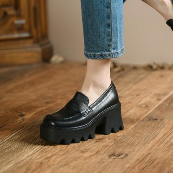 Elegance in Every Stitch: Handcrafted Luxury Leather Women’s Shoes(EdslG42)