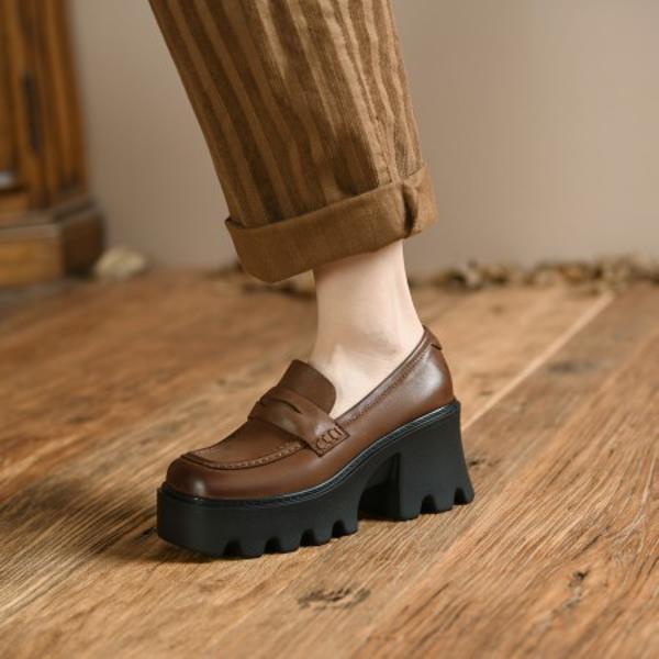 Elegance in Every Stitch: Handcrafted Luxury Leather Women’s Shoes(EdslG42)