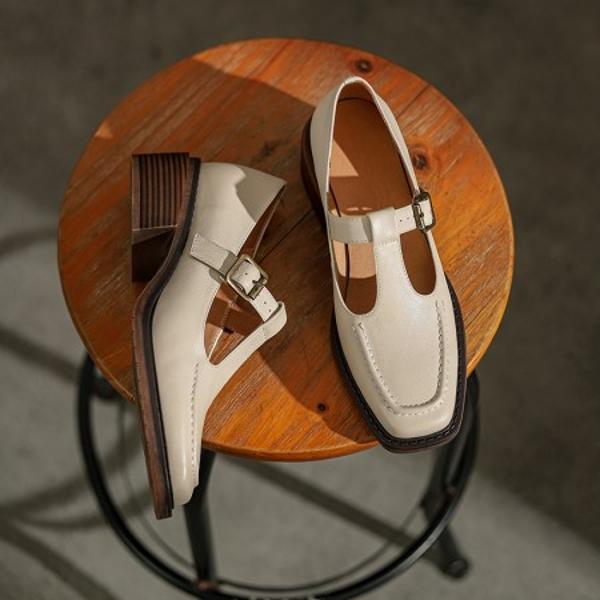 Elegant Handmade Genuine Leather Women's Shoes: Unmatched Craftsmanship & Luxury(EdslG93)