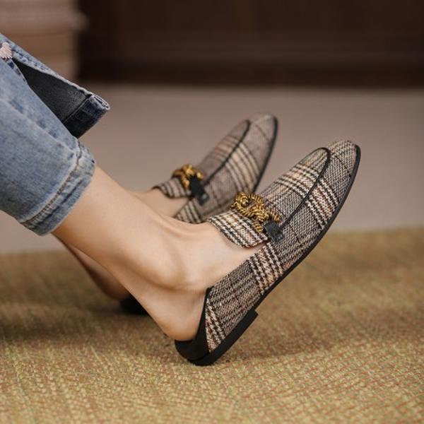 Luxurious Handcrafted Leather Women’s Shoes with Elegance(EdslG83)