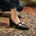 Handcrafted Luxury Leather Women's Shoes – Elegance in Every Step(EdslG162)