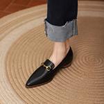Handcrafted Genuine Leather Women's Shoes - Elegant Luxury Quality(EdslG177)