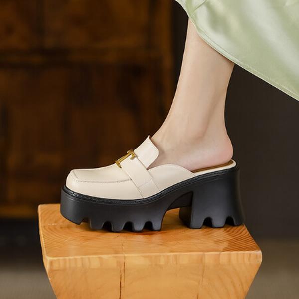 Handcrafted Leather Women’s Shoes: Elegance & Luxury Combined(EdslG296)