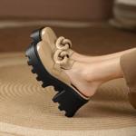 Luxurious Handmade Leather Women's Shoes – Crafted with Premium Quality and Elegance(EdslG297)