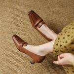 Luxurious Handcrafted Leather Women’s Shoes(Edsl376)