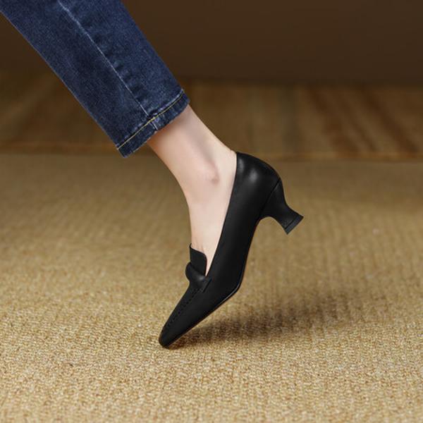 Luxurious Handcrafted Leather Women’s Shoes(Edsl376)