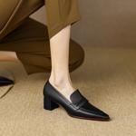 Handcrafted Luxury Leather Shoes for Elegant Women(EdslG350)